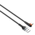 Kabel USB do USB-C LDNIO LS561, 2.4A, 1m (czarny)-2769980